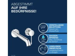 Grohe 2-Loch-Waschtischbatterie Essence Chrom