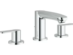 Grohe 3-Loch-Waschtischbatterie Eurostyle Cosmopolitan Chrom