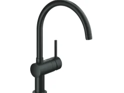 Grohe Minta Spültischbatterie mit C-Auslauf in Velvet Black