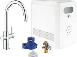 Grohe Mono Armatur Set Blue Professional Chrom