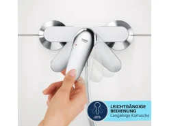 Grohe QuickFix Badewannenarmatur Start Alira Chrom