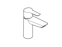 Grohe QuickFix Einhand-Waschtischbatterie Start Alira M-Size Chrom