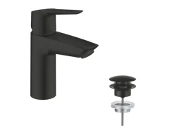 Grohe QuickFix Einhand-Waschtischbatterie Start S-Size Schwarz