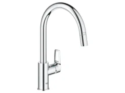 Grohe QuickFix Einhebel-Spültischarmatur Start Loop Chrom mit Brause