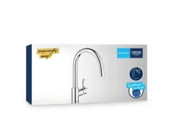 Grohe QuickFix Einhebel-Spültischarmatur Start Loop Chrom mit Brause