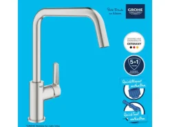 Grohe QuickFix Spültischarmatur Start U-Auslauf