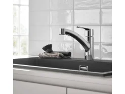 Grohe QuickFix Spültischarmatur Start Chrom mit ausziehbarer Dualbrause