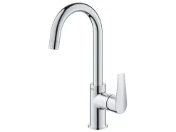 Grohe QuickFix Waschtischarmatur Start Edge L Zugstangen-Ablaufgarnitur 1 1/4
