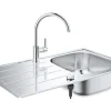 Grohe Set aus Einbauspüle und Küchenarmatur Edelstahl