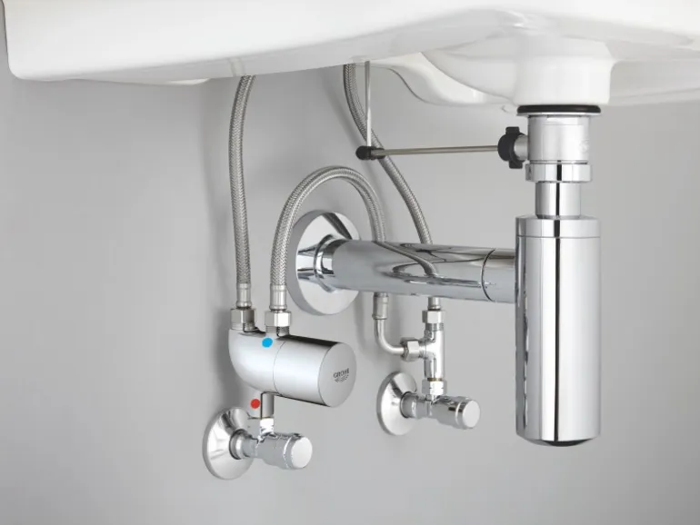 Grohe Thermischer Verbrühschutz Grohtherm Micro in Chrom