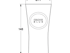 Grohe Wassergläser Blue 6 Stück