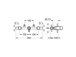 Grohe Zweihand Unterputz-Universal-Einbaukörper