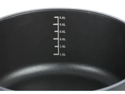 GSW Fleischtopf Profi Black Star mit Glasdeckel 16Cm