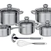 GSW Kochtopf Set Silver Star 11 Teilig