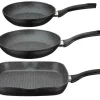 GSW Pfannen Set Gourmet Granit 3 Teilig