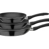 GSW Pfannen Set Nova 3 Teillig Schwarz