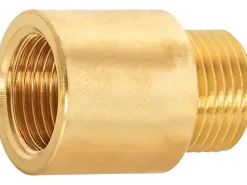 Hahnverlängerung 14,9 mm (Rp 3/8) x 16,7 mm (R 3/8) Messing 20 mm