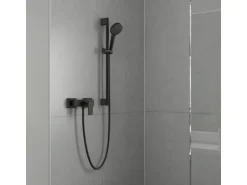 Hansgrohe Einhebel-Brausemischer Vernis Shape Matt Black