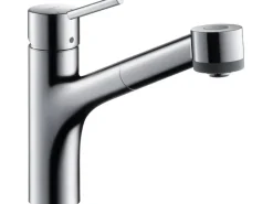 Hansgrohe Einhebel-Küchenarmatur Talis S mit Ausziehbrause Chrom
