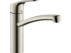 Hansgrohe Einhebel-Küchenarmatur Focus 160 mm Edelstahl-Optik