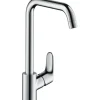 Hansgrohe Einhebel-Küchenmischer Focus 260 mit Schwenkauslauf Chrom