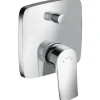 Hansgrohe Einhebel-Wannenmischer Metris Unterputz m. Sicherungskombination Chrom