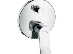 Hansgrohe Einhebel-Wannenmischer Metris Unterputz Chrom