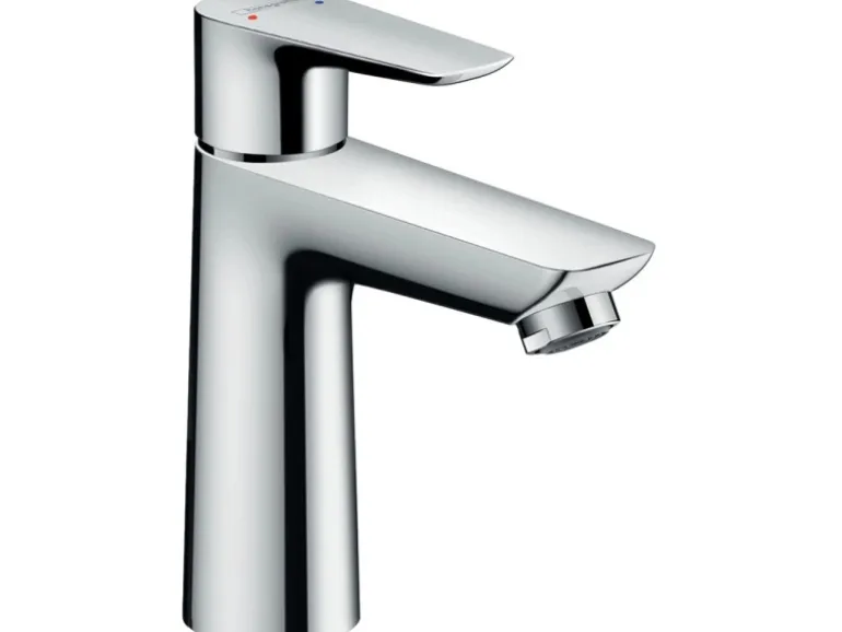 Hansgrohe Einhebel-Waschbeckenarmatur Talis E 110mm mit Zugstangen-Ablaufgarnit.