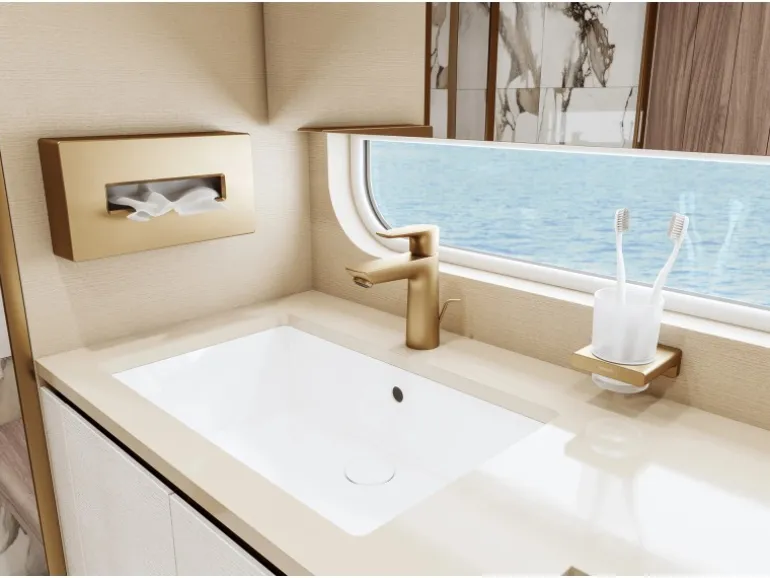 Hansgrohe Einhebel-Waschtischmischer Talis E 110 CoolStart Bronze