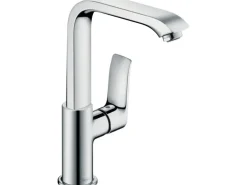Hansgrohe Einhebel-Waschtischmischer Metris 230 mit Push-Open Ablaufgarnitur Chr