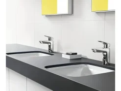 Hansgrohe Einhebel-Waschtischarmatur Logis E 70 mm Chrom mit Zugstangen-Ablauf