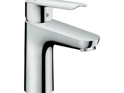 Hansgrohe Einhebel-Waschtischarmatur Logis E 100 mm Chrom mit Zugstangen-Ablauf