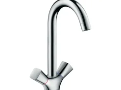 Hansgrohe 2-Griff Küchenarmatur Logis 220 Chrom