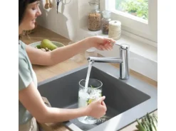 Hansgrohe Küchenarmatur Zesis M33 Einhebelmischer 150 1jet Chrom