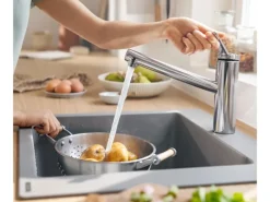 Hansgrohe Küchenarmatur Zesis M33 Einhebelmischer 150 1jet Chrom