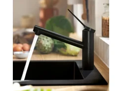 Hansgrohe Küchenarmatur Zesis M33 Einhebelmischer 150 1jet Schwarz Matt