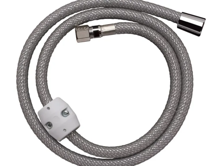 Hansgrohe Kunststoff-Schlauch für Küchenmischer 1,25 m inkl. Gewicht und Sieb