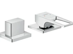 Hansgrohe 2-Loch Einhebel-Wannenrandarmatur Metropol mit Bügelgriff Chrom