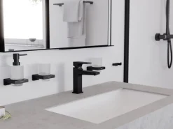 Hansgrohe Metropol Einhebel-Waschtischmischer 110 mit Hebelgriff und Push-Open A