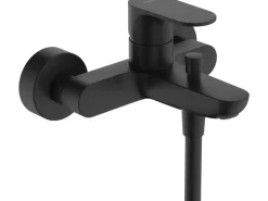 Hansgrohe Rebris S Einhebel-Wannenmischer Aufputz Mattschwarz