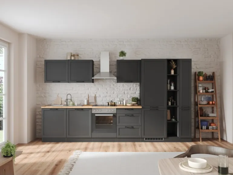 Held Küchen Hängeschrank Kempten 60 cm Grau/Graphit