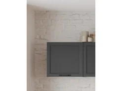 Held Küchen Hängeschrank Kempten 60 cm Grau/Graphit