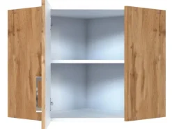 Held Möbel Küchen-Eck-Hängeschrank Sorrento BxHxT 60x57x60cm WotanEiche