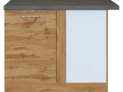 Held Möbel Küchen-Eck-Unterschrank Sorrento 110x85x60cm m.  Wotaneic.