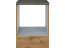 Held Möbel Küchen-Herdumbau Sorrento B60 x H85 x T60cm Nische f. Ofen Wotaneiche