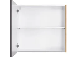 Held Möbel Küchen-Hängeschrank Turin 60 cm Graphit/Wotaneiche