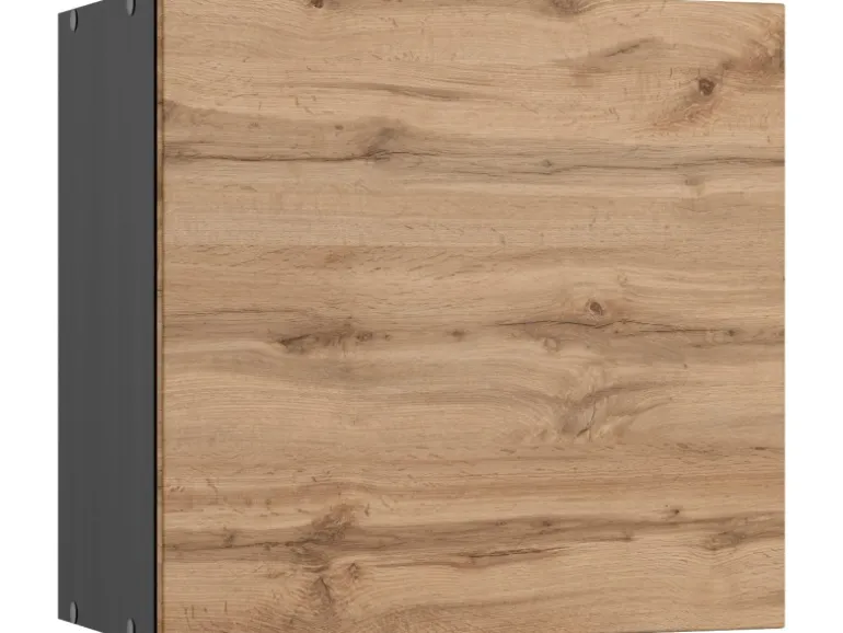 Held Möbel Küchen-Hängeschrank Turin 60 cm Wotaneiche/Graphit