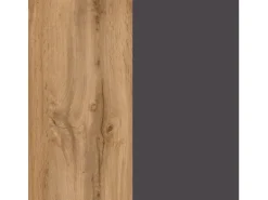 Held Möbel Küchen-Hängeschrank Turin 60 cm Wotaneiche/Graphit