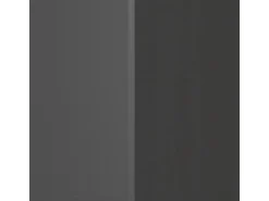 Held Möbel Küchen-Küchen-Eck-Hängeschrank Mailand 60cm Hochglanz Graphit/Graphit