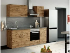 Held Möbel Küchen-Klapphängeschrank Sorrento 100x57x34cm WotanEiche-WotanEiche